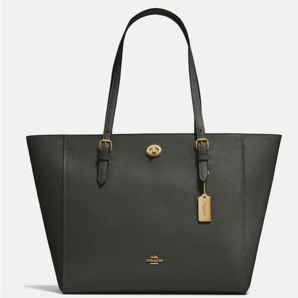 Coach Turnlock Tote